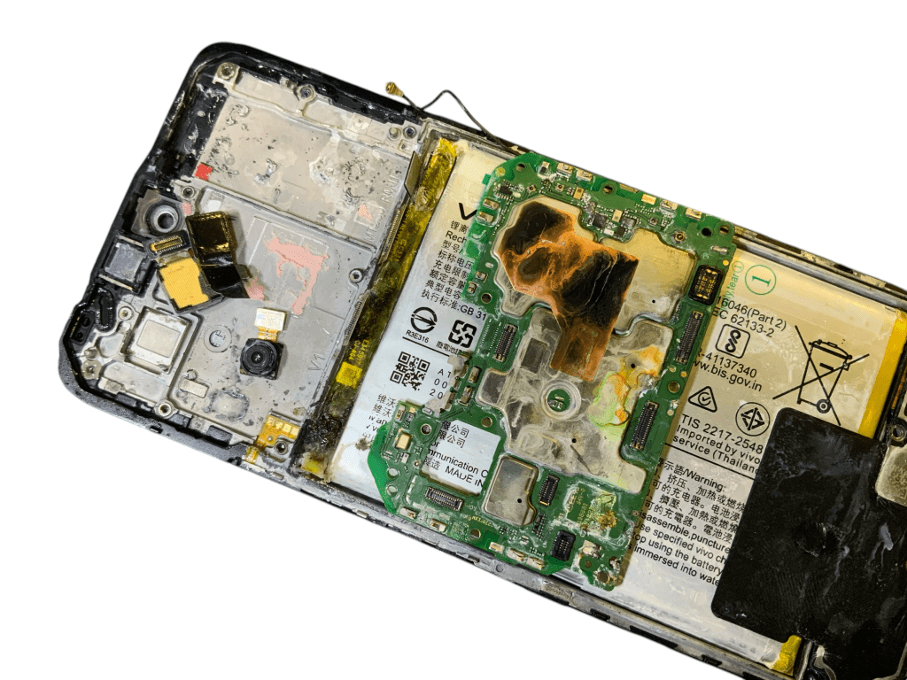 Mobile Water damage repair  On Visit